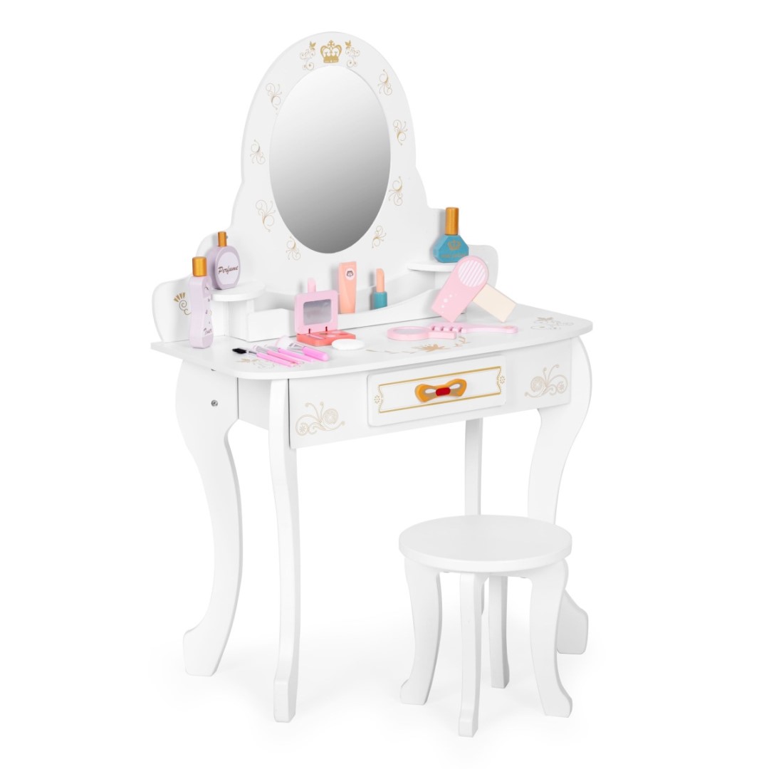 Toaletky, zrcadla, aj.