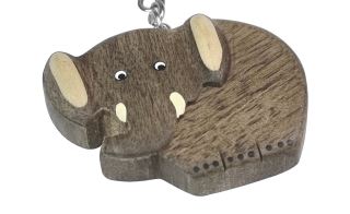 2Kids Toys Dřevěná klíčenka velká Slon (1)