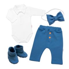 4D sada pro chlapečky Baby Elegán - modrý (1)
