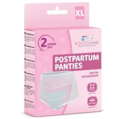Výhodná sada do porodnice XL – poporodní vložky, síťované kalhotky a kojicí vložky (9)
