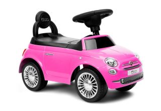 Dětské odrážedlo Fiat 500 - růžové (573269)
