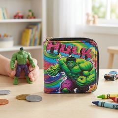 Dětská peněženka na zip Avengers Hulk (4)