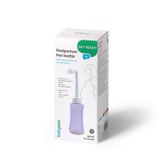 Poporodní lahvička na intimní hygienu s tryskou 340 ml, fialová (12)