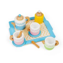Bigjigs Toys Čajový set s podnosem (1)