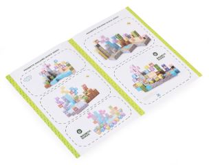 Magnetická konstrukční stavebnice pro děti, sada 88 ks (4)