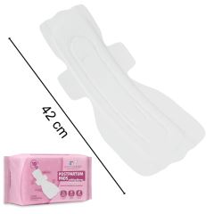Vysoce absorpční poporodní vložky s křidélky vel. L - 10ks (4)