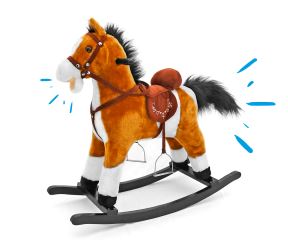 Houpací kůň Mustang Light Brown – Milly Mally (1)