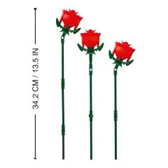 Sluban Flowers M38-B1121B Růže s Lilií (3)