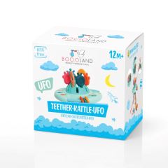 Senzorická hračka UFO s barevnými lanky (3)