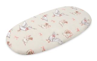 Prostěradlo do kočárku bavlněné 35×75 cm – Goose and Mouse