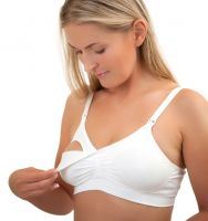 Kojící podprsenka Baby Ono bílá,E - 70-75cm