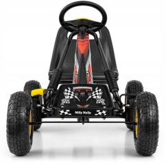 Dětská šlapací motokára s pedály Milly Mally, Thor black (3)