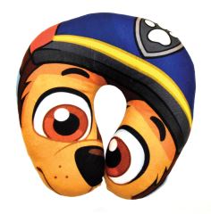 Dětský cestovní polštářek Paw Patrol do auta – opěrka hlavy, modrý
