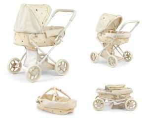 Kočárek pro panenky Alice – dětský kočárek s vyjímatelnou gondolou