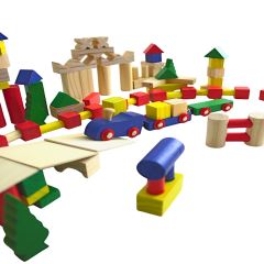 2Kids Toys Kostky barevné 500 ks (1)