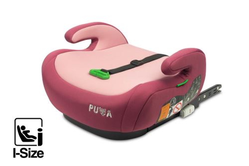 Podsedák do auta, isofix I-SIZE Puma - růžový (575132)