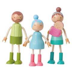 2Kids Toys Sada nábytku s rodinou 5 v 1 (2)