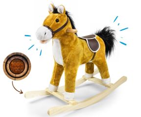 Houpací kůň Teddy Light Brown – Milly Mally (5)