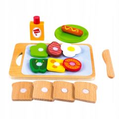 Eco Toys Dřevěná sada - Snídaně (1)