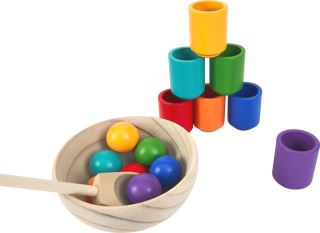 2Kids Toys Duhové kuličky a kalíšky 7 barev (1)
