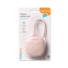 Silikonové pouzdro na dudlík - růžové (4)