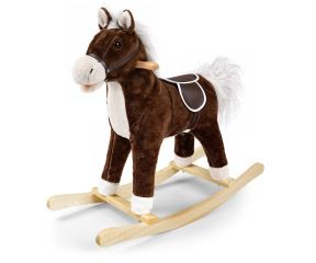 Houpací kůň Teddy Dark Brown – Milly Mally