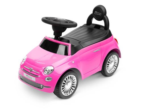 Dětské odrážedlo Fiat 500 - růžové (573256)