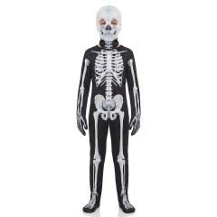 Dětský karnevalový kostým kostra Scary Skeleton 116-122 M (1)