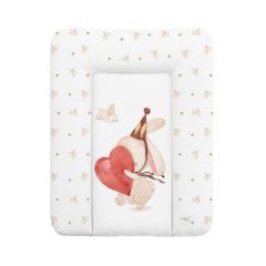 Měkká přebalovací podložka 50×70 cm Basic – na komodu pro miminko - Bunny Love
