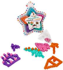 Lepicí senzorické pěnové kostky Hvězdička pastelové – 5 barev, 3+, Adam Toys (1)