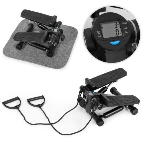 Stepper s expandéry na domácí fitness, počítadlo a LCD displej