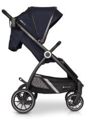 EURO CART Moderní sportovní kočárek Corso 2021 - granát, nosnost až 22 kg (5)