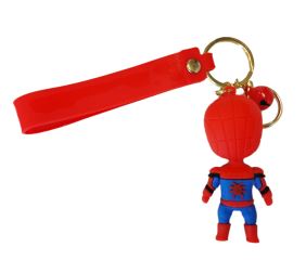 Dětská klíčenka Spiderman s poutkem a karabinou (2)