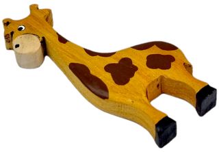 2Kids Toys Dřevěná magnetka velká Žirafa (1)