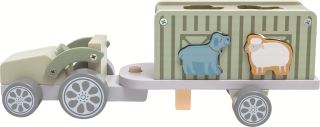 2Kids Toys Dřevěné auto se zvířátky (2)