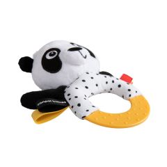 Plyšové senzorické chrastítko s kousátkem Canpol Babies Panda (2)