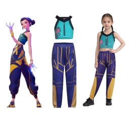 Dětský kostým Demon Hunters K-pop Zoey 122-134 L (3)