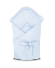 Rychlozavinovačka s volánkem a stuhou Royal - sv. modrá, Baby Nellys