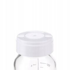 Skleněná lahvička 120 ml. mix barev, motivů, 1 ks (4)
