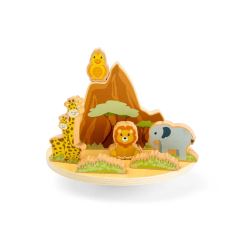 Bigjigs Toys Balanční hra Džungle (1)
