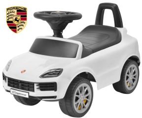 Dětské odrážedlo Porsche Cayenne S Milly Mally – jezdítko - bílé (1)