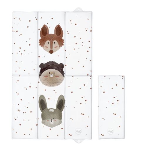 Ceba Baby Podložka přebalovací cestovní (80x50) Basic - Cute Animals