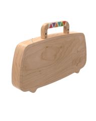 Montessori Activity board Dřevěné FM rádio (2)
