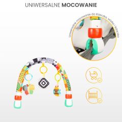 Edukační hrazdička na kočárek - barevná (596488)