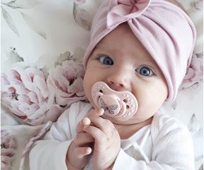 Dudlíky Lovi 18 m+, Botanic Girl -  růžová, vinova (3)