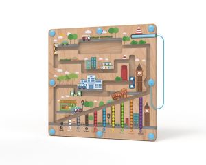 Edukační magnetická hrací deska City (1)