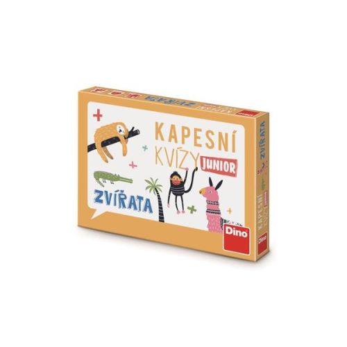Dino Kapesní kvízy JUNIOR Zvířátka