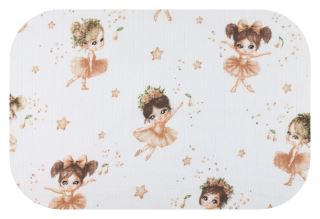 Tetrová plenka 70×80 cm Basic, 100% bavlna,  Baletka béžová - 1ks (1)