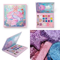 Dětská kosmetická paleta Beautiful mermaid se zrcátkem (2)