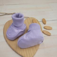 Kojenecké botičky/ponožky soft, Kazum, lila (2)